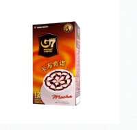 ?ส่งฟรี? G7 Cappucino Mocha 3in1 Instant Coffee 216G.