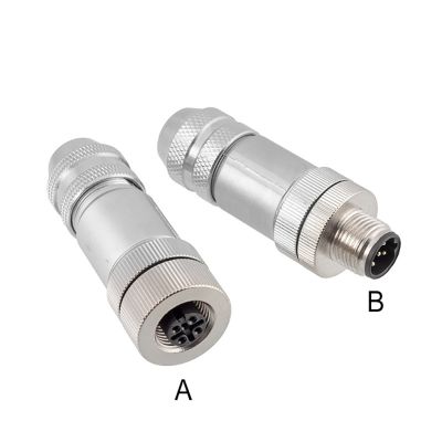 Alloy IP67 Waterproof Aviation Connector Insulative Electronic Processing Rail Traffic 5 Pin Connectors Female
