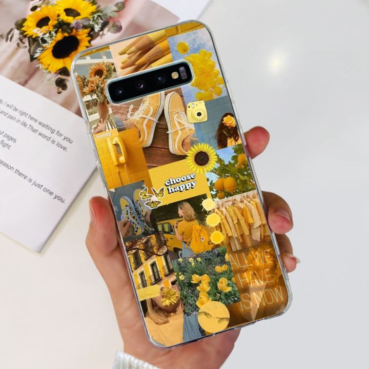 เคสสำหรับ-samsung-galaxy-s10-plus-sm-g975f-ds-ใหม่เคสลายดอกไม้สำหรับ-samsung-s10-s-10-plus