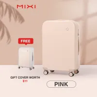 [Mixi 22 Inch Men Women PC Lightweight Travel Luggage Checked-in Waterproof TSA 360 Universal Spinner Wheel Wearable Trolley Case Suitcase Free Cover M9236,Mixi 22 Inch Men Women PC Lightweight Travel Luggage Checked-in Waterproof TSA 360 Universal Spinner Wheel Wearable Trolley Case Suitcase Free Cover M9236,]