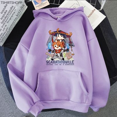 2 Genshin Impact Scaramouche Hoodie ผู้หญิง/ฮาราจูกุชายกราฟิก Kawaii Tartaglia Hoodies Unisex Anime Aesthetic Sweatover