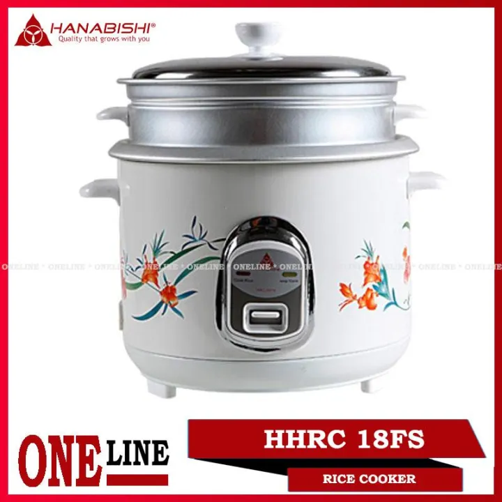 Oneline HANABISHI RICE COOKER HHRC 18FS Lazada PH