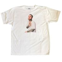 XS-6XL สำหรับผู้ชายเสื้อแขนลำลองขาสั้นพิมพ์ลาย Mac Miller เสื้อผ้าฝ้าย100% ของขวัญวันเกิดขนาดพิเศษ