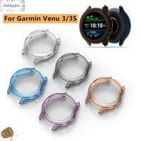 เคส TPU สมาร์ทวอท์ชปกป้องหน้าจอ TPU ตัวกันกระแทกฝาครอบป้องกันใสสำหรับ Garmin Venu 3/3S