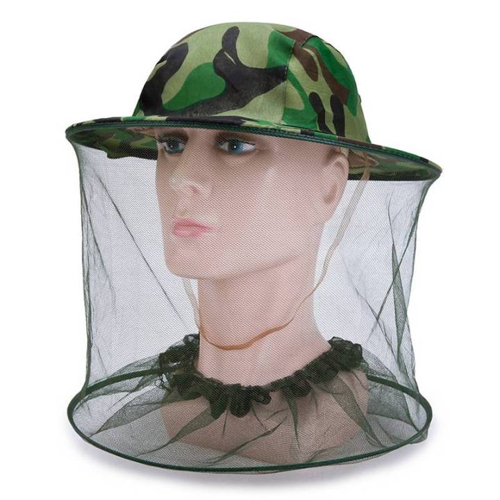 หมวกปีก-หมวกตาข่าย-หมวกกันยุง-หมวกกันแมลง-หมวกตาข่ายกันแมลง-หมวกคนเลี้ยงผึ้ง-insect-protector-hat