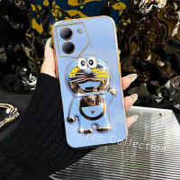 Phone Case เคส Tecno Camon 20 Pro 19 Pro 19 Neo Camon 18 18T 18P 4G 5G สีลูกอมพิเศษพิเศษขาตั้งโดเรมอนเคสโทรศัพท์ Tecno Camon19 Camon20 Pro 4G 5G 2023ปกป้องเลนส์