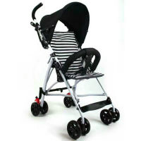 รถเข็นเด็ก Baby Stroller รองรับหนัก ฟรี เบาะ รุ่น 608# สีดำBlack