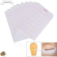 GUJI1817559 70Pcs มีประโยชน์ มืออาชีพ แต่งหน้า เคล็ดลับใต้ตา ต่อขนตา Grafting Eyelash Scale Pad ปะ