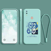 เคสvivo y85 ยางนิ่ม กันกระแทก กันน้ำ กันลื่น ฝาหลัง คลุมเต็มขอบ ไม่เบียด ฟิล์มมือถือ เคสใส่เลนส์ ลายการ์ตูนน่ารัก