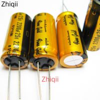 3pcs/lot Nichicon FG (fine gold) 2200uF 25V 16*35.5mm Original new 25V2200UF Electrolytic capacitor 2200UF/25V Audio capacitor