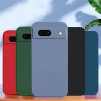 เคสซิลิโคนเหลวกันกระแทกสำหรับ Google Pixel 7 Google Pixel Google Pixel 6A 6 7 Pro