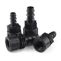 5pcs 1/2 quot; 3/4 quot; Female Thread Connector Irrigation PE Pipe Connectors Threaded Garden Water Connectors Pagoda Straight Adapter