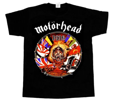 MOTORHEAD Motörhead 1916 KILMISTER Short - Long Sleeve New Black T-Shirt