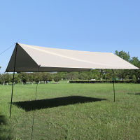 Outdoor canopy tent windproof and rainproof picnic equipment supplies silver-coated sunshade sunscreen camping canopy