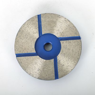 【CW】 4“100mm M14 Grinding Disc Grinder Stone Cement Concrete Floor Curved Bowl Grooved