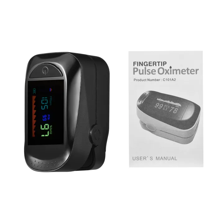 Fingertip Pulse Oximeter Mini SpO2 Monitor Blood Oxygen Saturation ...