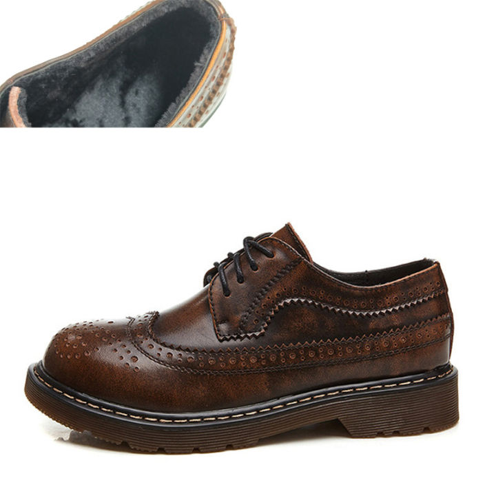 2022-vintage-genuine-leather-oxford-shoes-for-women-british-style-lace-up-round-toe-women-oxfords-brogues-flat-shoes