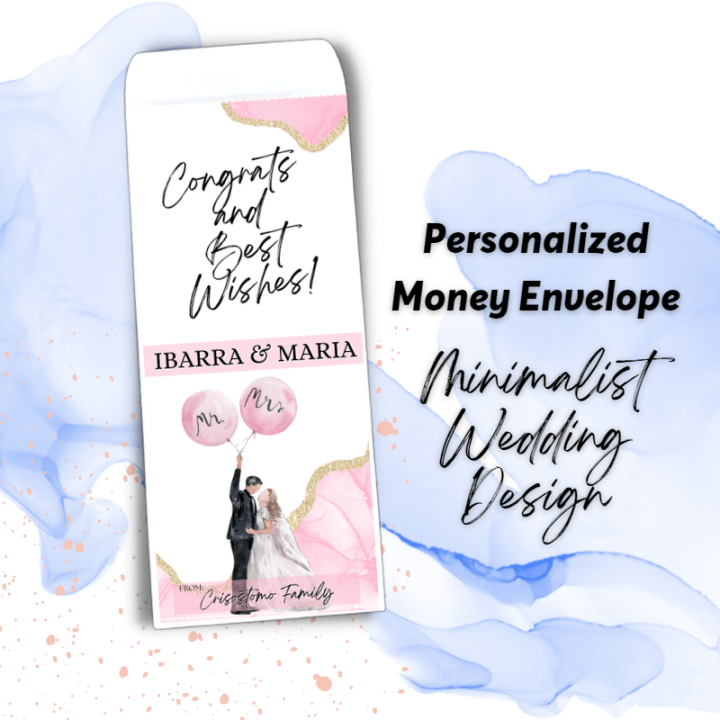 [ BULK ] 100pcs Wedding Money Envelope / Wedding Angpao Lazada PH