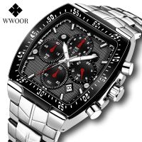 ZZOOI WWOOR New Luxury Citizen Men Watches Military Sports Quartz Wristwatches Waterproof Auto Date Chronograph Male Relogio Masculino