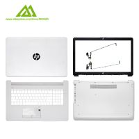 New Original LCD Back Cover/LCD Front Bezel/Palmrest Cover/Bottom Case /LCD Hinges For HP 17 CA 17 BY White L48404 001