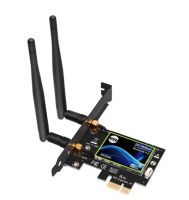 【✴COD✴】 baijiangyong Dual Band Pci การ์ด Wifi อย่างรวดเร็วสำหรับ Intel Ax200 2.4G/5Ghz 802.11ac/ax 5.0ตัวแปลงบลูทูธรองรับเฉพาะ Window10