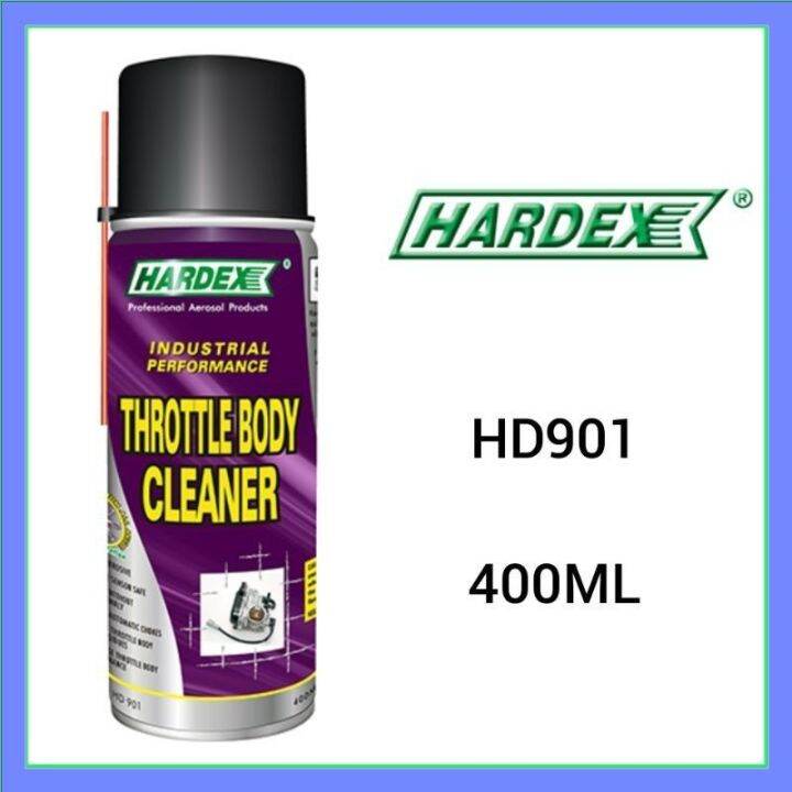 HD901 HARDEX THROTTLE BODY & MASS AIR FLOW CLEANER SPRAY 400ML Lazada