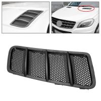 Flameer เครื่องดูดควันด้านหน้าตะแกรงระบายอากาศสีดำสำหรับ Mercedes-Benz W166 GL63 AMG GL550