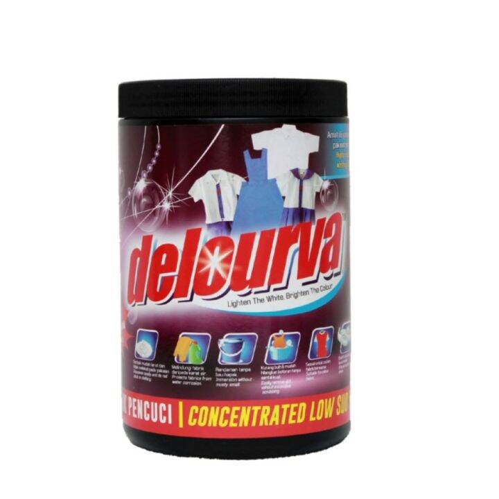 [ Local Ready Stock ] Delourva Detergent 1 kg Laundry detergent for