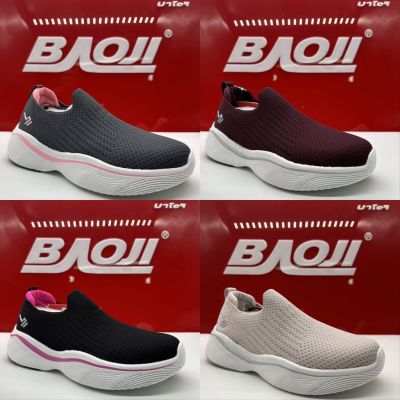 [New 03/2023] Baoji บาโอจิ แท้100% รองเท้าผ้าใบผู้หญิง bjw975