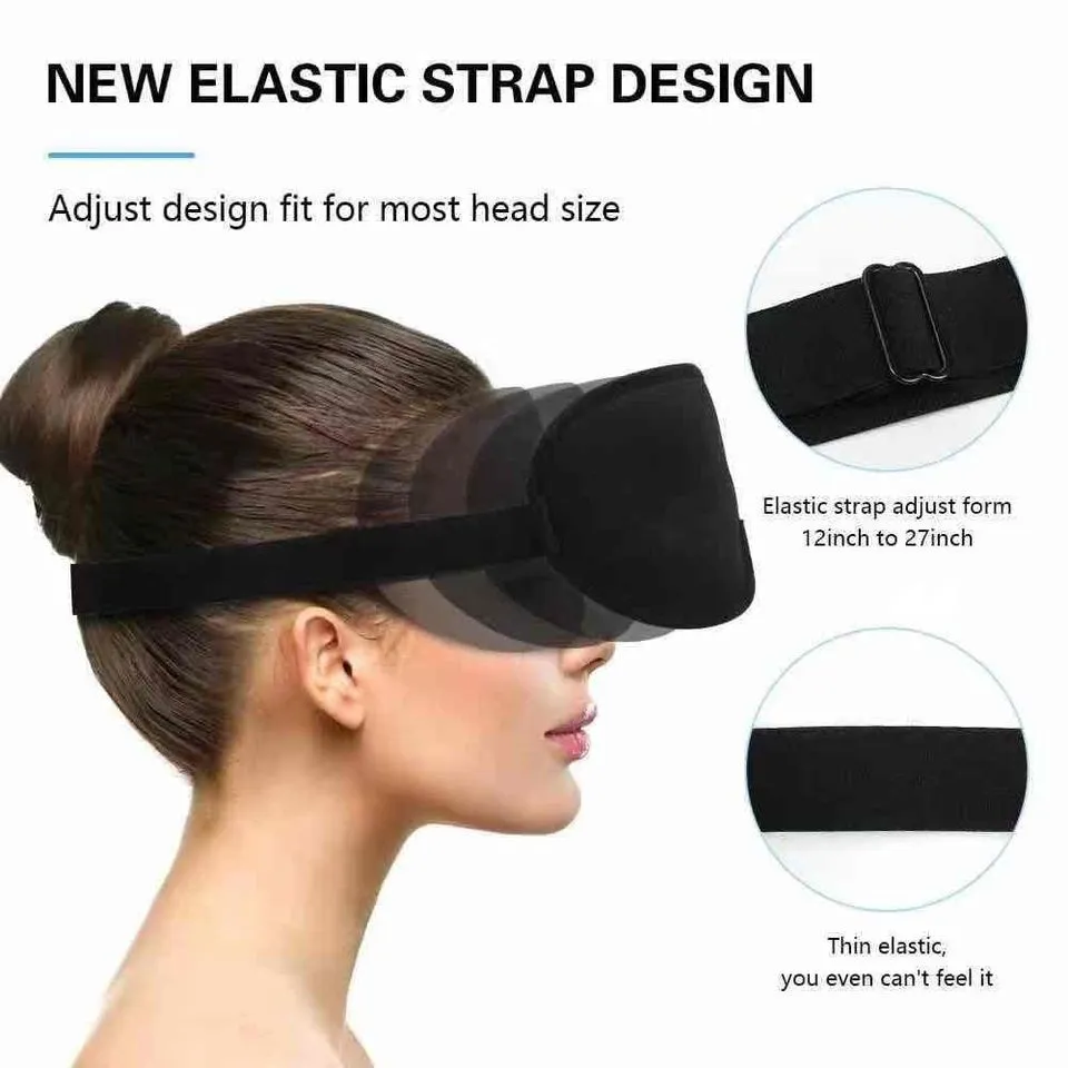 Sleep Eye Mask for Women Men 3d, No Pressure Eye Mask for Eyelash