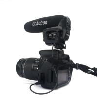 Alctron VM-6กล้อง SLR DV ไมโครโฟนปืนลูกซองไมโครโฟนภายนอกไมโครโฟนคอนเดนเซอร์สำหรับการสัมภาษณ์