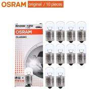 OSRAM R10W 5008 10W 12V BA15s Car Lamps OEM Auto Signal Bulbs Standard Metal Bases Interior Light License Plate Light Original (10pcs)