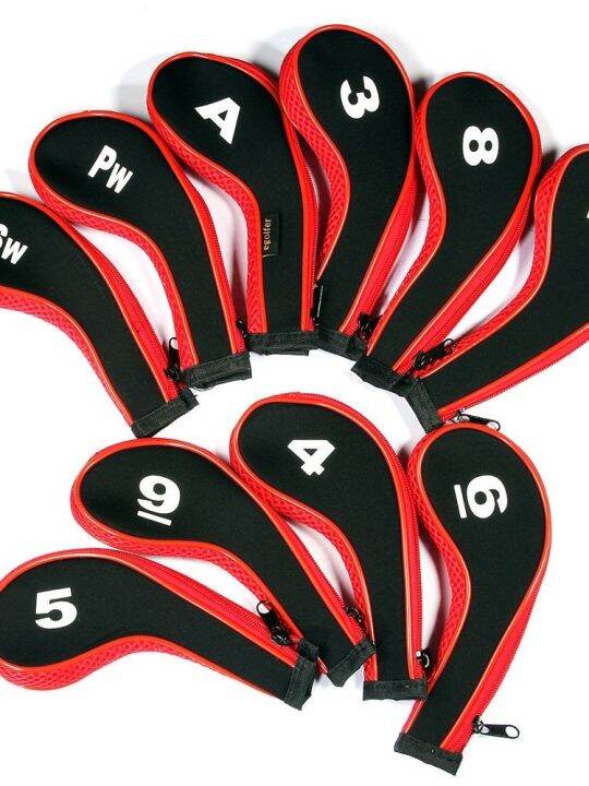 high-quality-12pcs-rubber-neoprene-golf-head-cover-golf-club-iron-putter-protect-set-number-printed-with-zipper-long-neck