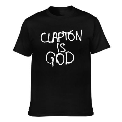 Eric Clapton Music Clapton Is God Mens Short Sleeve T-Shirt
