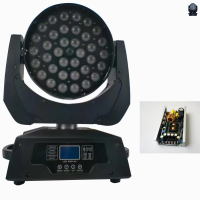 แหล่งจ่ายไฟสำหรับ36*10W LED Wash Moving Head Light Power Supply Board Power Kit 44VDC เอาต์พุต24V