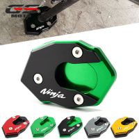 แผ่นขยายแบบยืดได้สำหรับคาวาซากิ Ninja1000sx อลูมิเนียม CNC รถจักรยานยนต์ Ninja250 Ninja650ขาตั้งข้าง