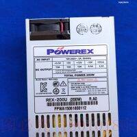 REX-200U อะแดปเตอร์สวิตช์จ่ายไฟสลับ POWEREX 1U 200W ของแท้เกือบใหม่