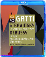 Stravinsky ฤดูใบไม้ผลิบวงสรวง Debussy ทะเลเชฟเฟิร์ดช่วงบ่าย Gati (Blu Ray BD25G)