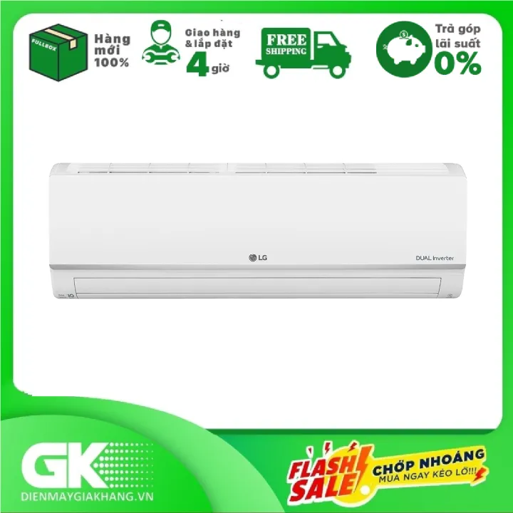 ✹℗☄ TRẢ GÓP 0 - Máy lạnh LG Inverter 1 HP V10ENW1 