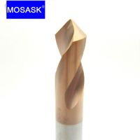 MOSASK HRC60 WGTCDDZ Coated Tungsten Carbide Steel Point Angle 90 Degree Spot Machining Hole Chamfering Tool Drill Bit Drill Bits  Accessories