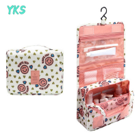 ?【Lowest price】YKS Women Makeup Travel Organizer กระเป๋าเก็บของใช้ในห้องน้ำกันน้ำความจุสูง