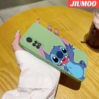 เคส JIUMOO สำหรับ Xiaomi Redmi Note 11 Note 11S เคสดีไซน์ใหม่ลายการ์ตูนซุกซนตะเข็บบางเคสมือถือนิ่มเคสด้านขอบสี่เหลี่ยมด้านข้างบางเคสป้องกันการกระแทก