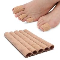 ♙₪ 1pc Feet Corrector Finger Corrector Insoles Fabric Gel Silicone Tube Bunion Toes Fingers Separator Divider Protector Calluses