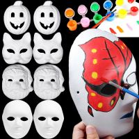 【FCL】℡ Handdrawn Pulp for Men Claus Face Masks Roleplay Costume Props