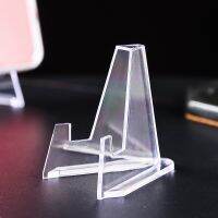 ki【Hot】10pcs Clear Acrylic Coin Display Stand Holders Easel Rack Pokemon Card Commemorative Challenge Coin Capsule Medal Support Racks