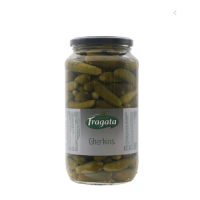 ฟรากาตา แตงกวาดอง 935 กรัม - Whole Gherkins in Brine 935g Fragata brand