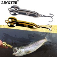 LINGYUE 5g 10g 15g 20g Silver Gold Metal Spinner Bass Pike DD Spoon Bait Fishing Lure Iscas Artificial Hard Baits Crap Pesca