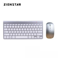 Zienstar Spanish 2.4G Wireless Keyboard Mouse Combo with USB Receiver for Computer PC Laptop BOX and Smart