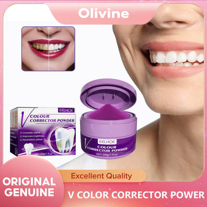 EELHOE Brightening Tooth Powder Whitening Tooth Correction Yellow Tooth ...