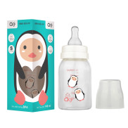 Bình sữa AGI 140ml dành cho bé sơ sInh có van chống sặc bình sữa nhựa PP